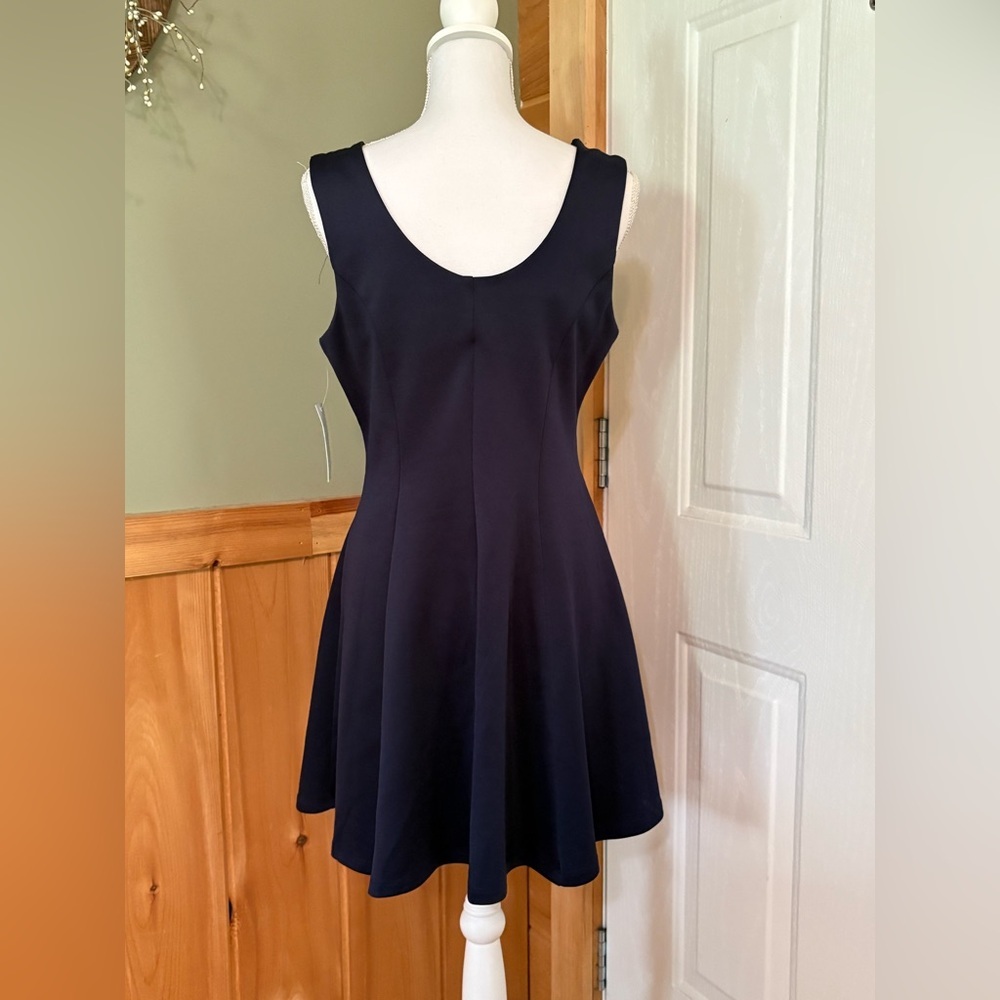 City Studio Black Embellished Fit and Flare Mini Dress NWT size XL - Picture 4 of 12